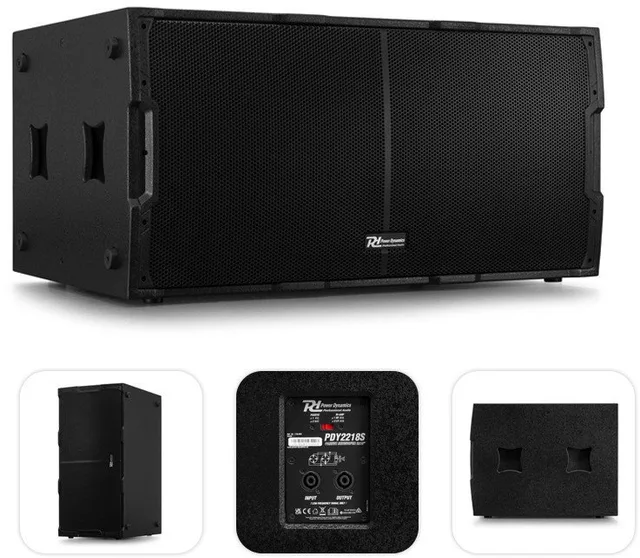 Subwoofer pasywny 2x 18" 2000W PDY2218S Power Dynamics one size