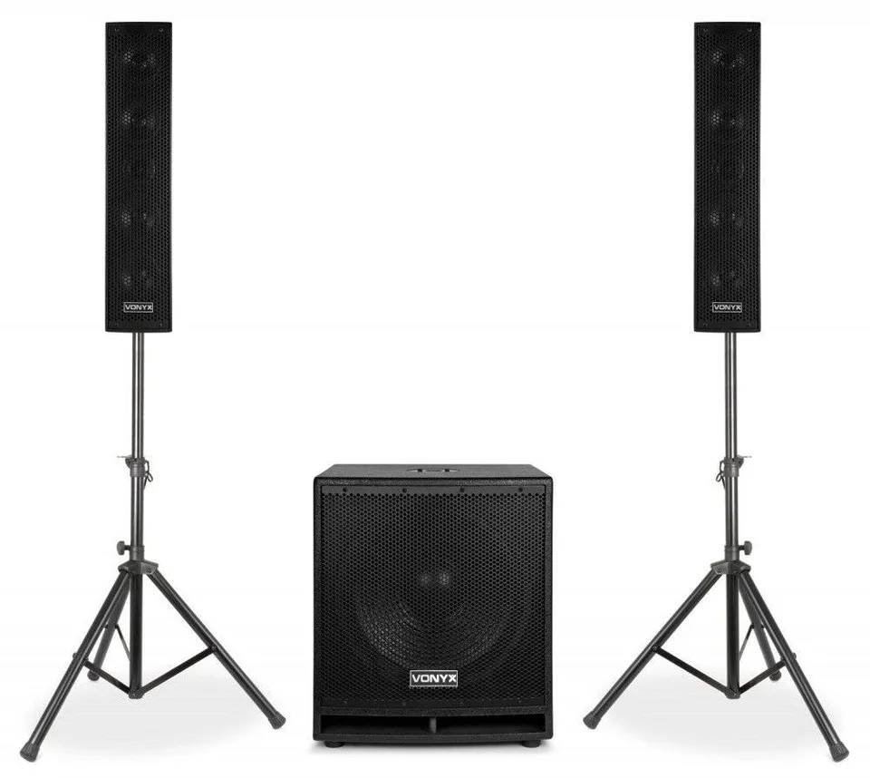 Zestaw nagłośnieniowy 1000W Vonyx VX880BT 2.1 one size