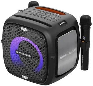 C-TECH repro Impressio Qubis, Party, 80W, 2x Mikrofón