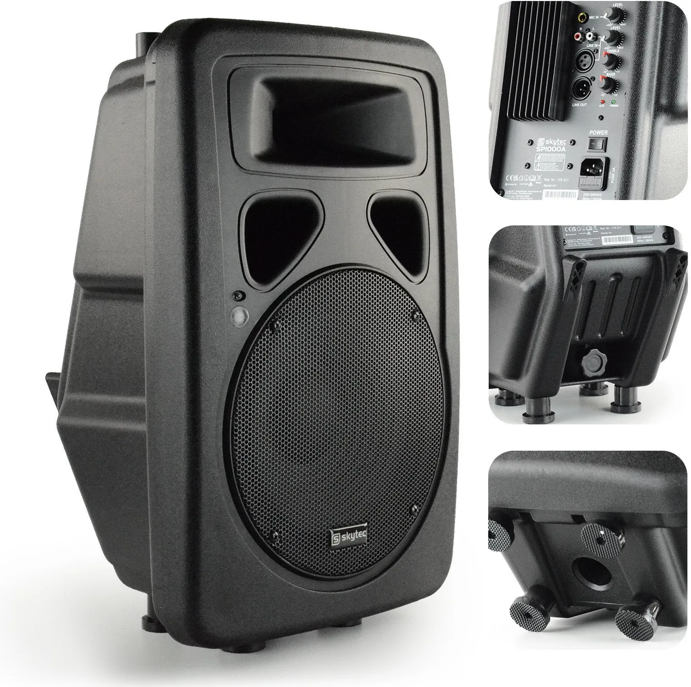 Kolumna aktywna SP1000A Hi-End 10" 400W Skytec one size