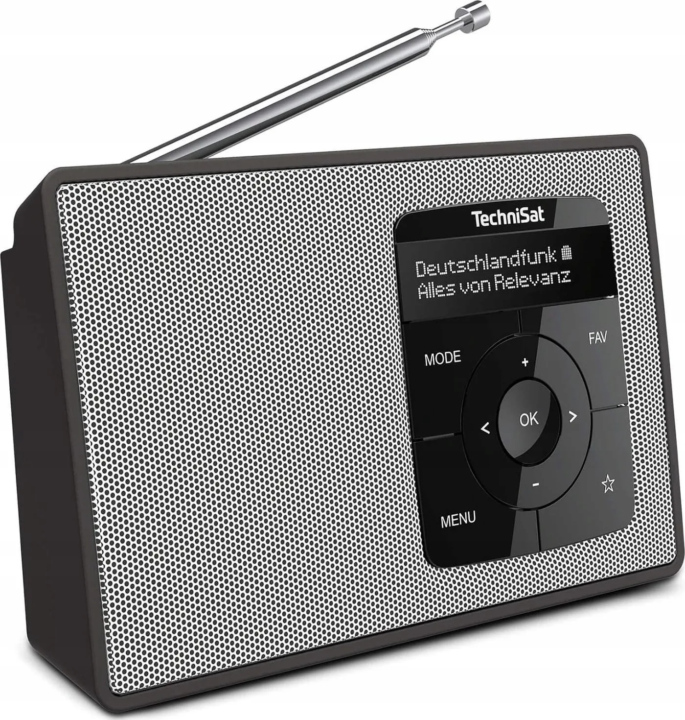 TechniSat Digitradio 2 DAB+ Radio black/white