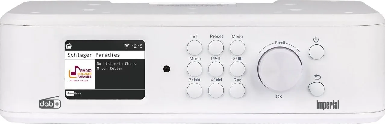 Radio Imperial DABMAN i460 DAB+/FM srebrzysta biel
