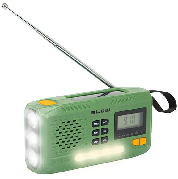 Radio przenośne analogowe AM/FM BLOW RA13 solarne