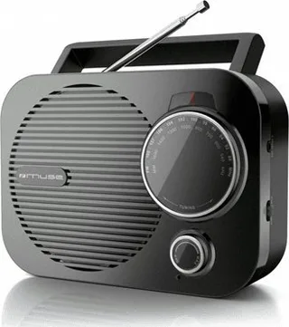 Radio Muse Muse M-050 R Portable radio, AUX in, Black