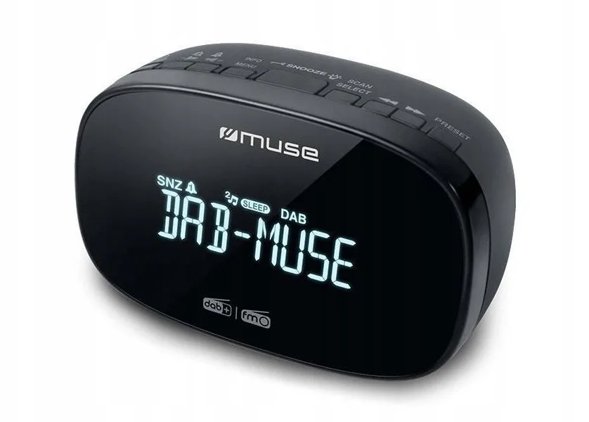 Radiobudzik Muse RADIOBUDZIK DAB+ MUSE M-150 CDB
