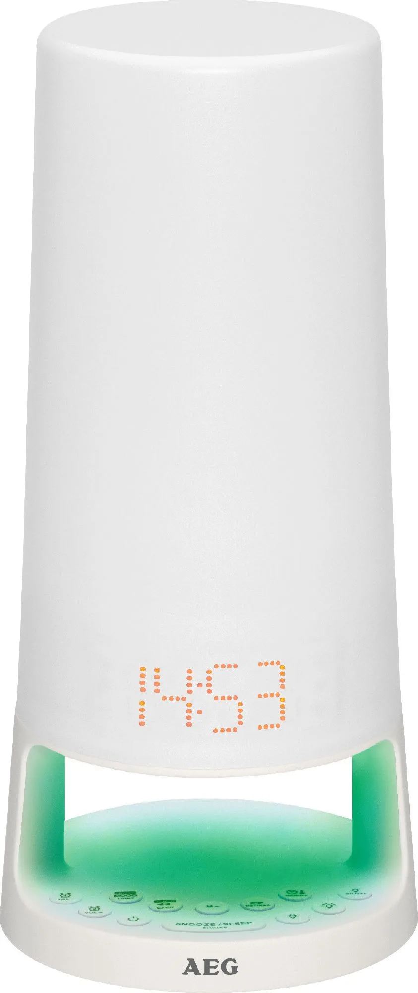 Radiobudzik AEG MRC 4147 BIAŁY