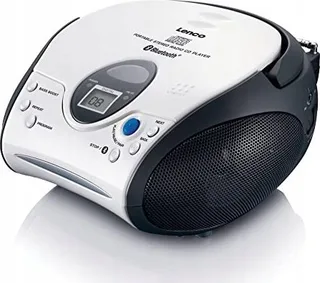 Radioodtwarzacz Lenco RM Boombox LENCO SCD-24BT WHBK
