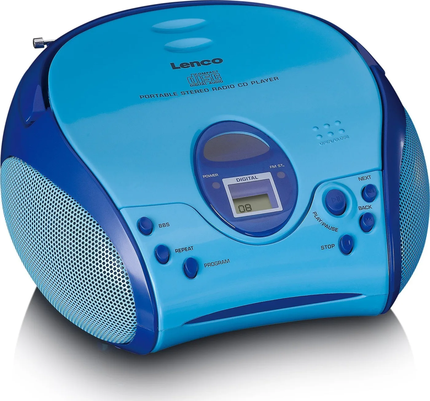 Radioodtwarzacz Lenco SCD-24kids blue