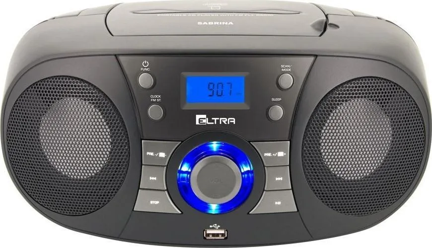 Radioodtwarzacz Eltra Sabrina CD 60BT czarny