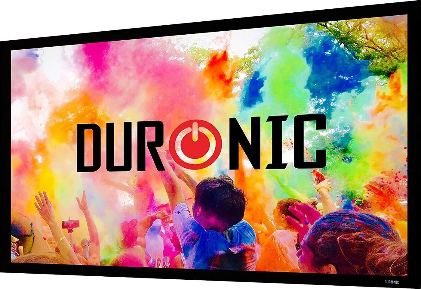Ekran do projektora Duronic Duronic FFPS120 16:9 Ekran projekcyjny ramowy 120" cal proporcje 16:9, jakość HD, praktyczny naciąg
