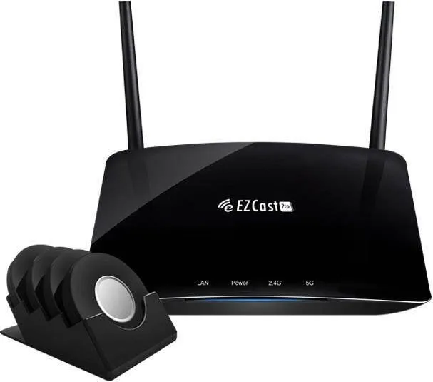 Odtwarzacz multimedialny EZCast Deluxe B02 + EZLauncher 4 szt.