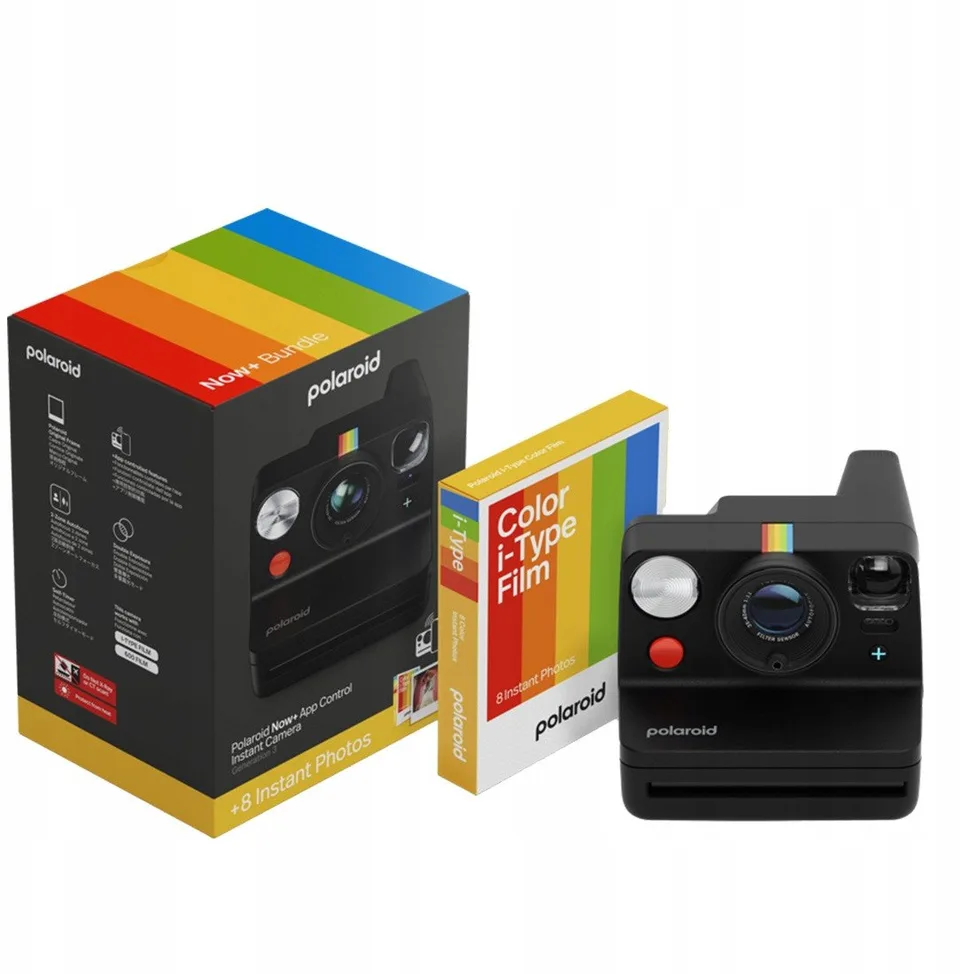 Polaroid Now+ Gen 3 Bundle, black