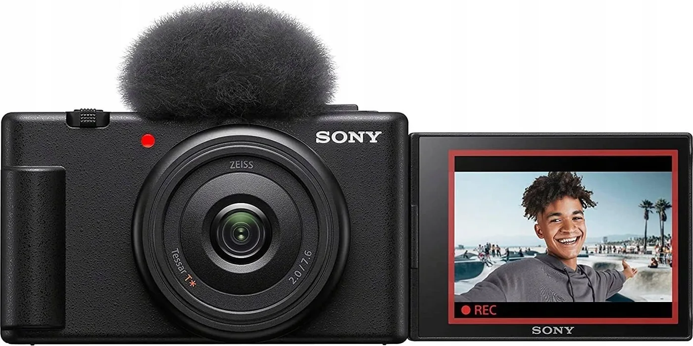Aparat cyfrowy Sony Sony Vlog ZV-1F aparat cyfrowy składany obrotowy wyświetlacz wideo 4K nowy