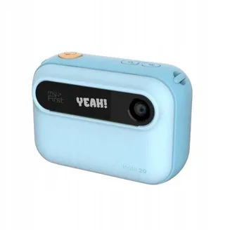 myFirst Camera Insta 20 - aparat natychmiastowy dla dzieci z drukarką i możliwością drukowania etykiet, ekranem 3" Full HD IPS i