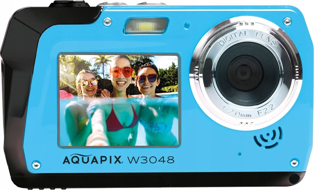 Aparat cyfrowy EasyPix Aquapix W3048 niebieski