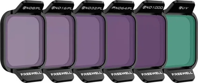 Zestaw 6 filtrów Freewell Bright Day do DJI Flip