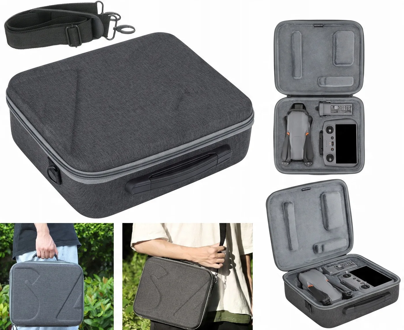 Walizka Futerał Torba Etui Case Do Drona Na Kontroler Akumulator / Dji Air 3 / 3s / Sb659