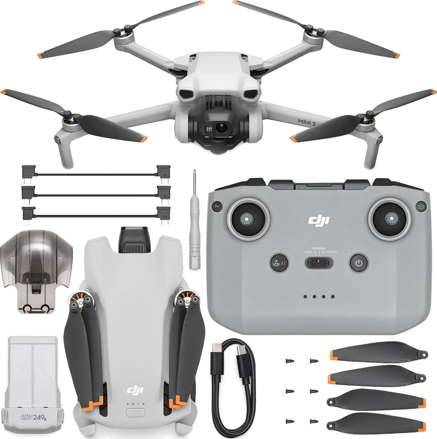 Dron DJI Mini 3 (DJI RC)