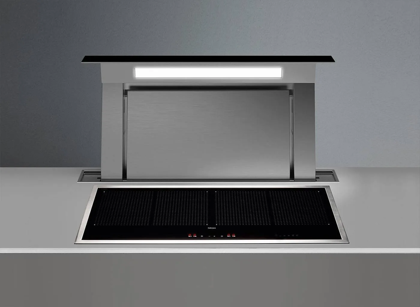 Okap Falmec Okap Flamec Down Draft 90 inox - korpus bez silnika one size