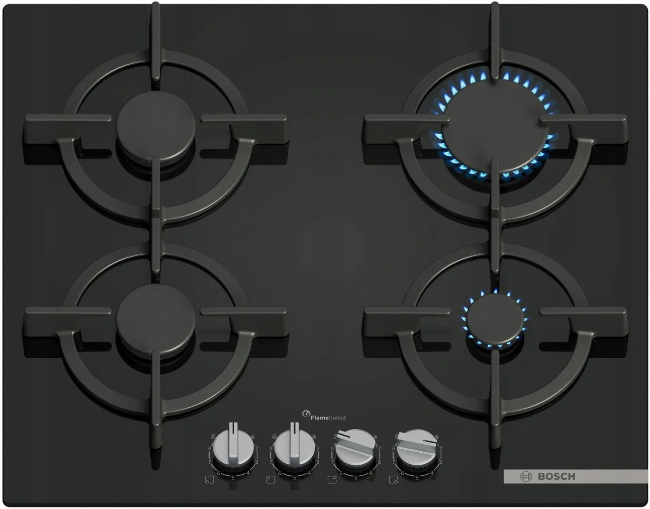 Built-in gas hob Bosch PPP6A6I10, 60 cm
