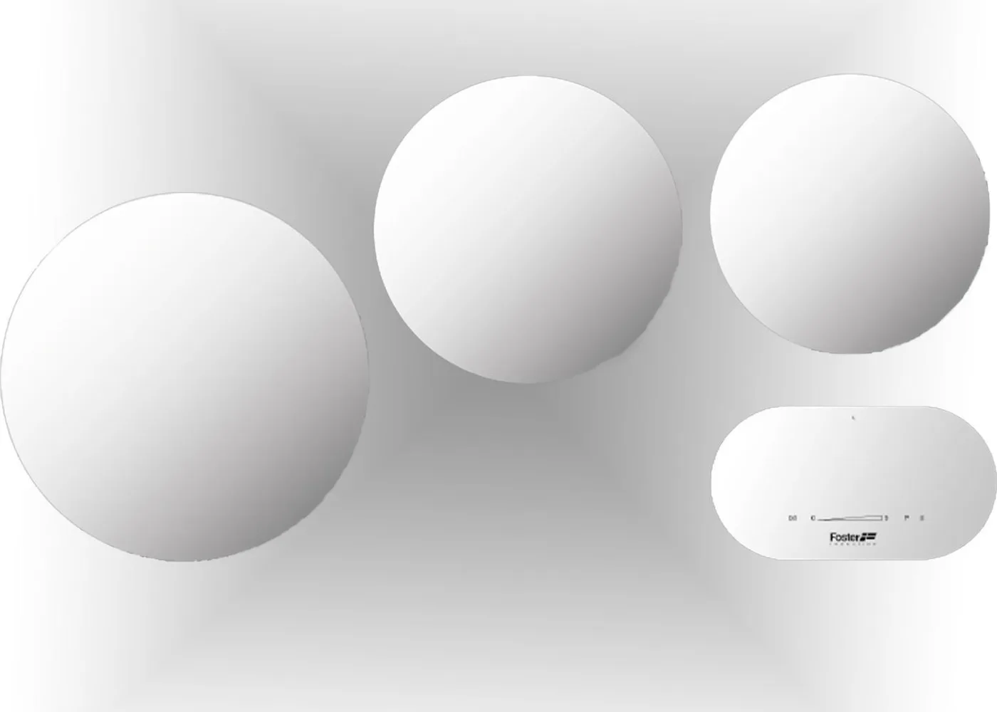 Płyta grzewcza Foster MODULAR PACK 3 COOKING ZONES WHITE