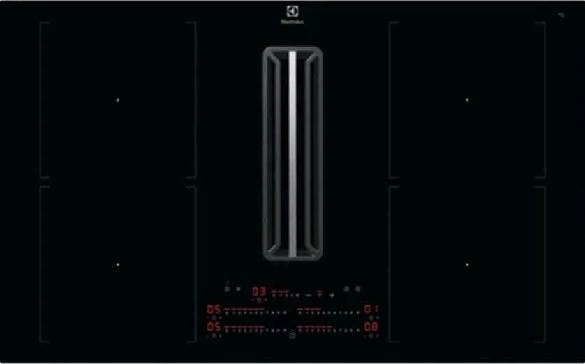 Płyta grzewcza Electrolux ELECTROLUX PŁYTA INDUKCYJNA Z WYCIĄGIEM KCC84453CK 83 CM