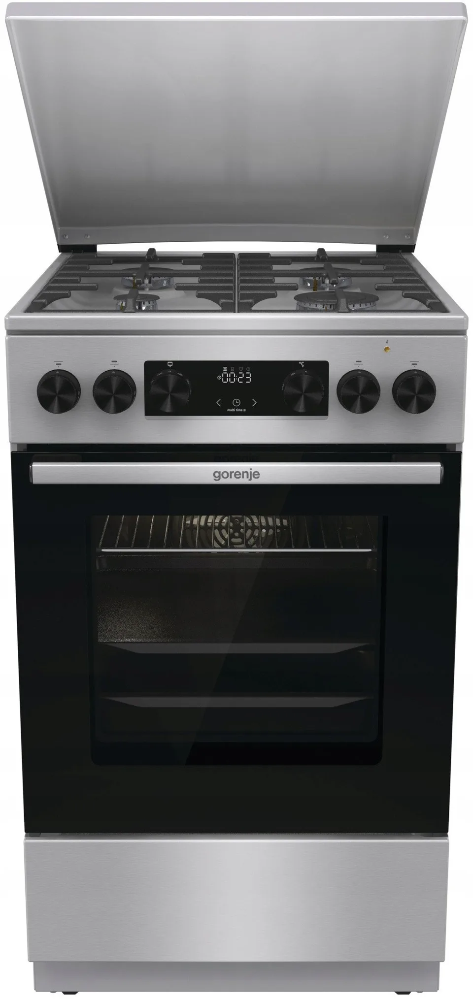 Gas stove with electric oven Gorenje MEKS5141XM