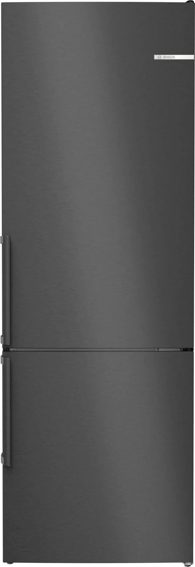 Bosch NoFrost 440 L augstums 203 cm melna - Ledusskapis