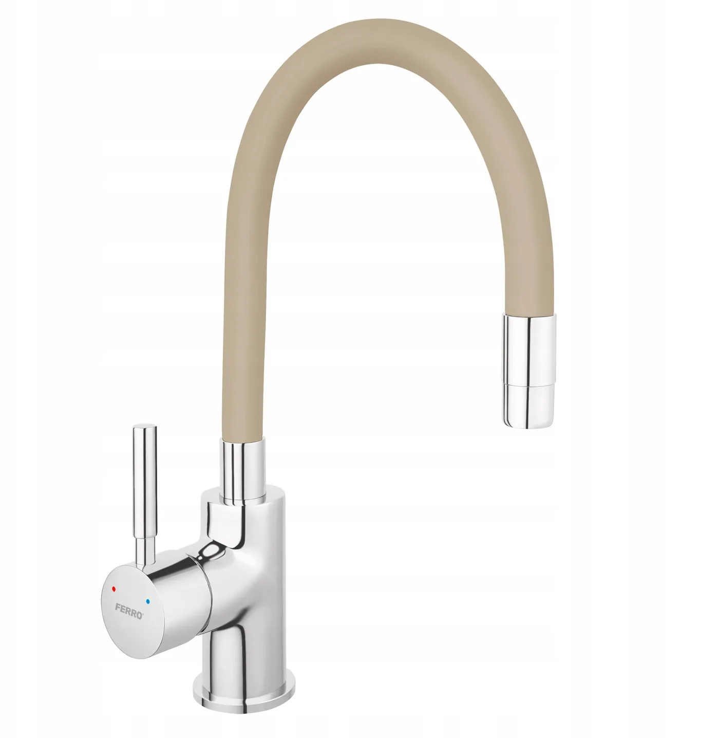 FERRO FITNESS sink mixer, with beige spout