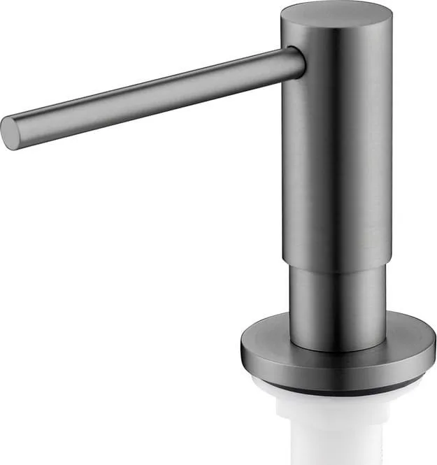 Blue water Alfa sink dispenser, graphite (gun metal)