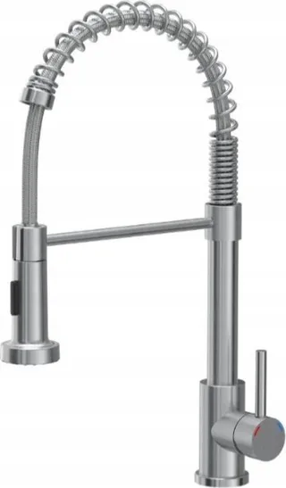 Sink mixer with flexible hose Quadron SALMA, 52137BS