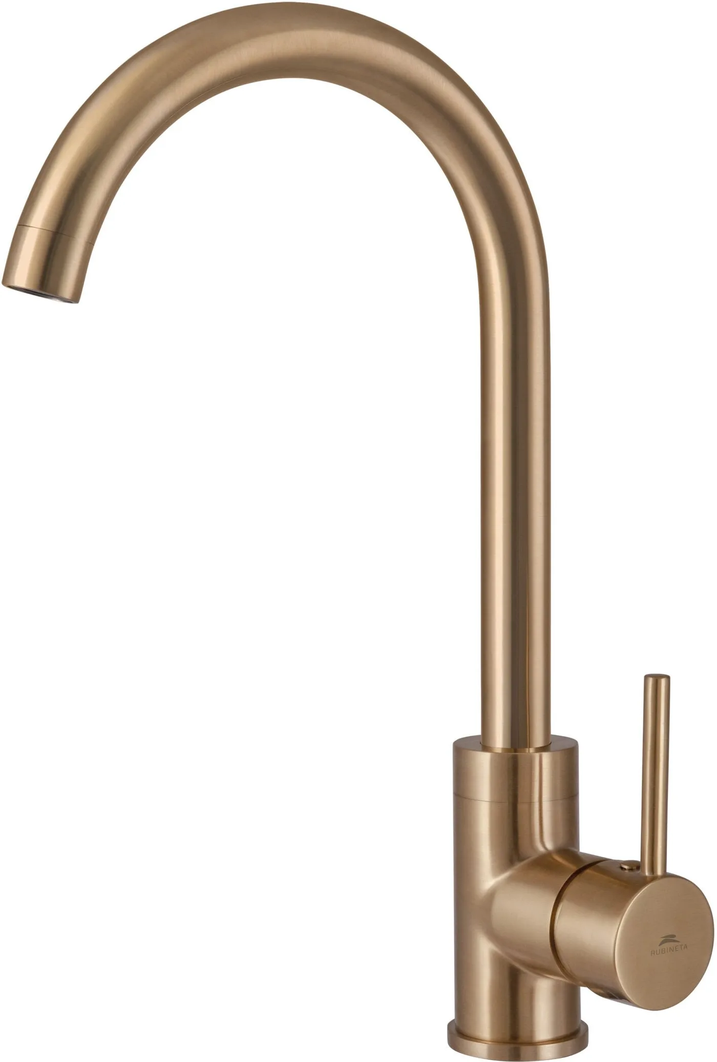 Sink faucet RUBINETA AX-33, bronze color.