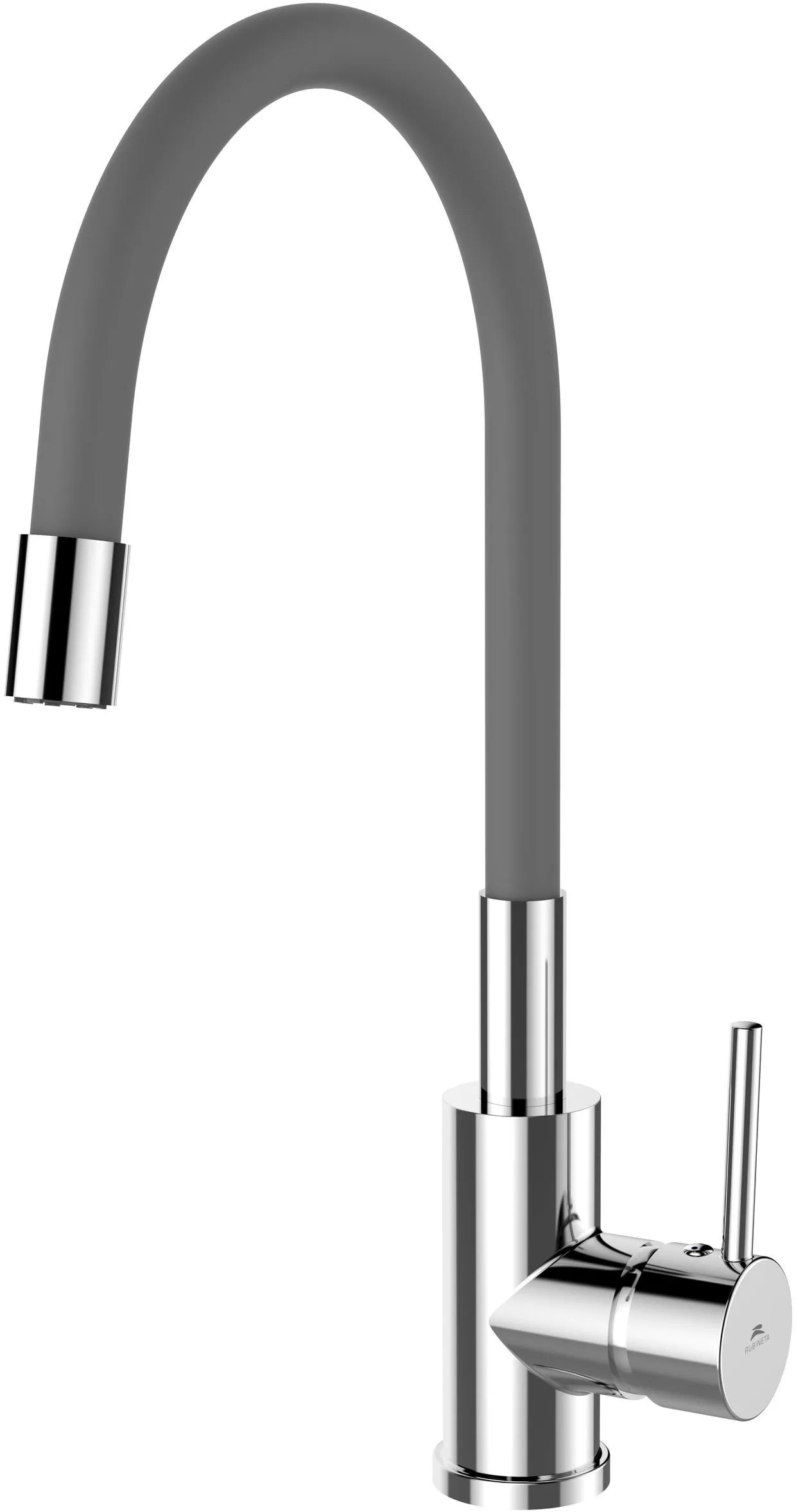 Sink faucet RUBINETA TWISTER-33, gray