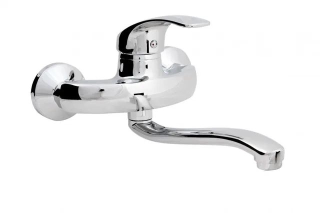 Bateria kuchenna Hydroland Vena ścienna chrom (B324)