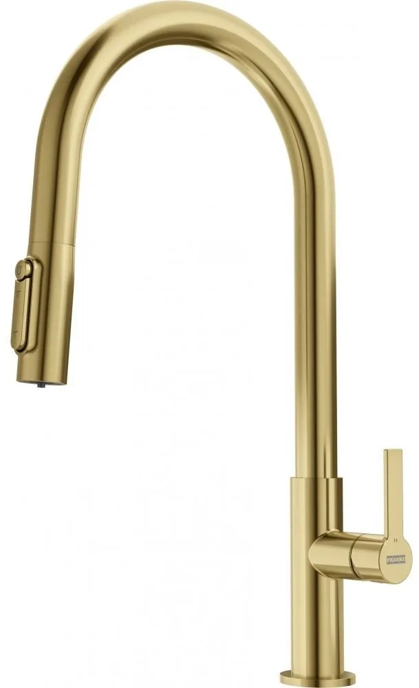 FRANKE Maris Slim Clear Water J pull-out Złota