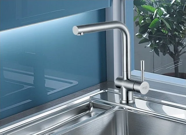 Bateria kuchenna Blue Water Kitchen faucet Blue Water SETA matt chrome