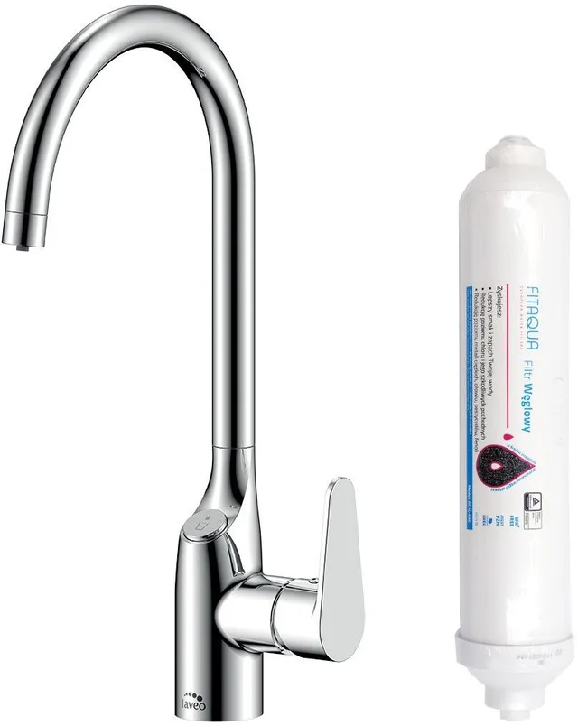 LAVEO Claro - bateria zlewozmywakowa z systemem filtrującym Amii