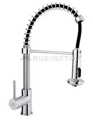 Sink faucet RUBINETA ULTIMA-50 with pull-out shower head