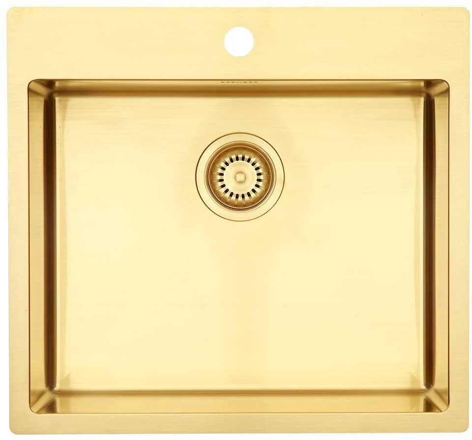 Køkkenvask Kubus 540 Soft Messing-guld