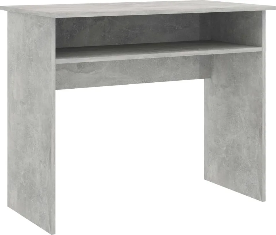 Biurko vidaXL 801174 Jasnoszare 90 cm x 50 cm