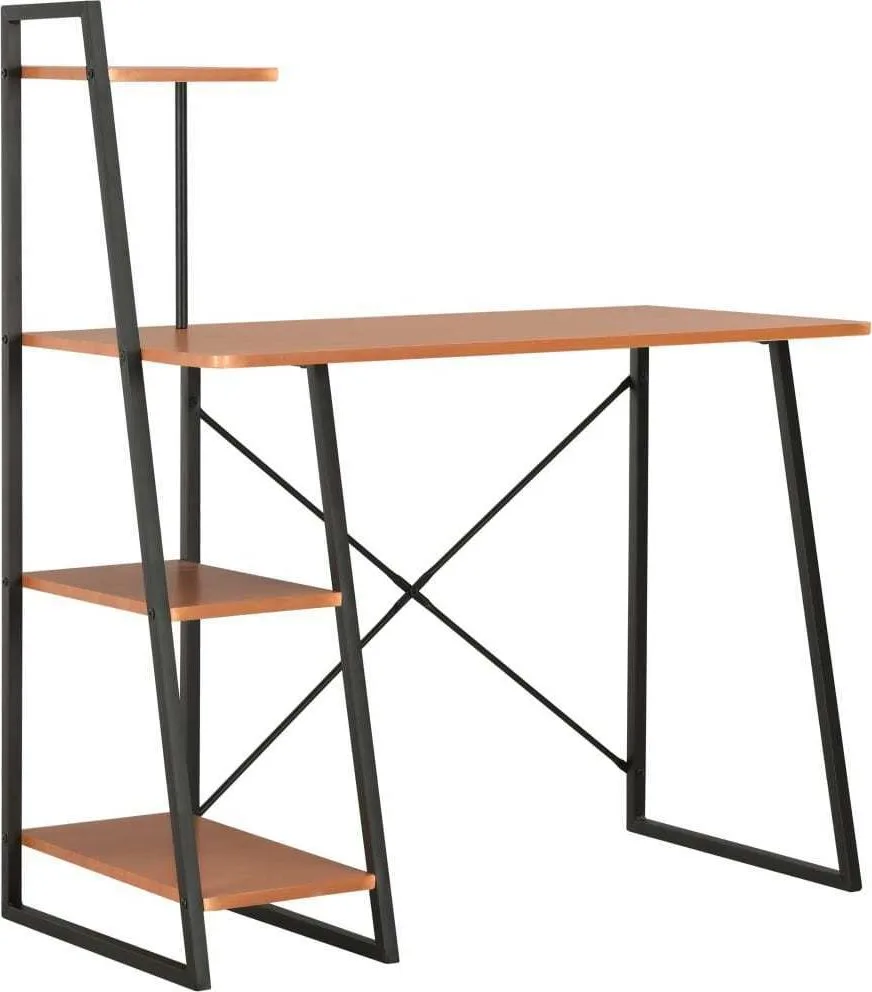 Biurko vidaXL 20285 Brązowe 102 cm x 50 cm