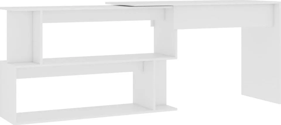 Biurko vidaXL 801098 Białe 200 cm x 50 cm