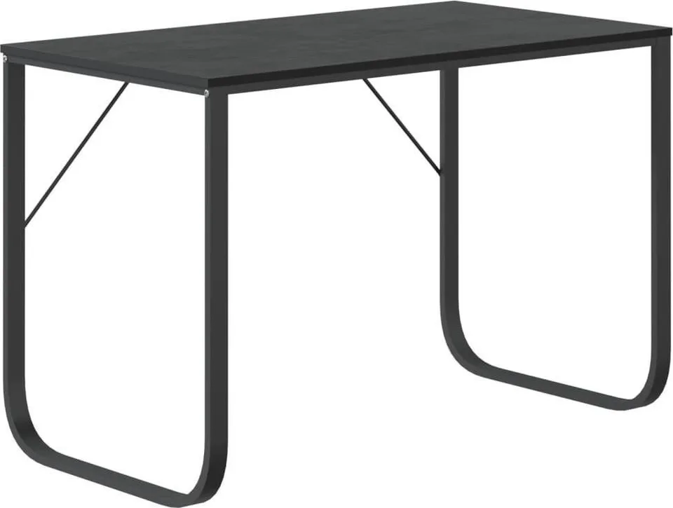 Biurko vidaXL 30200 Czarne 110 cm x 60 cm