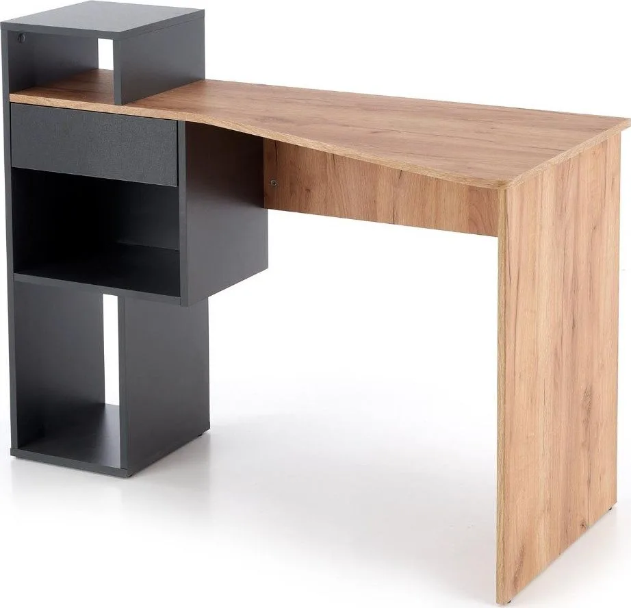 Biurko Halmar Conti Szare 122 cm x 57 cm