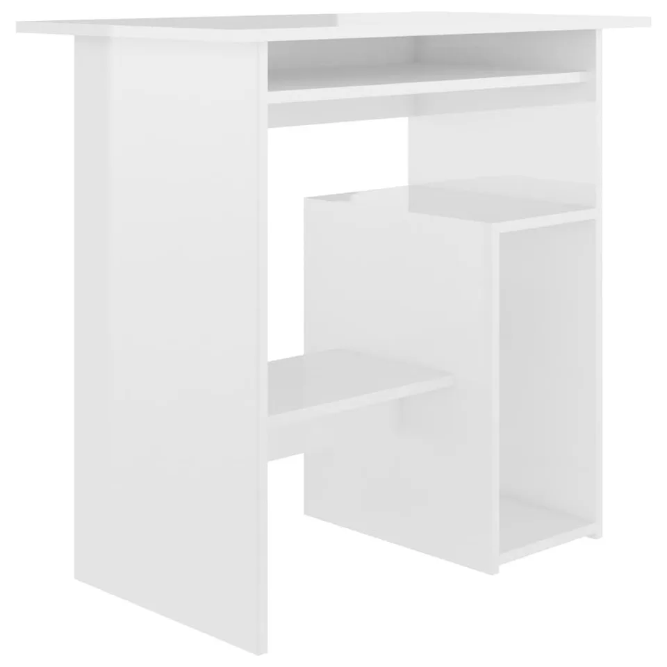 Biurko vidaXL 801370 Białe 80 cm x 45 cm