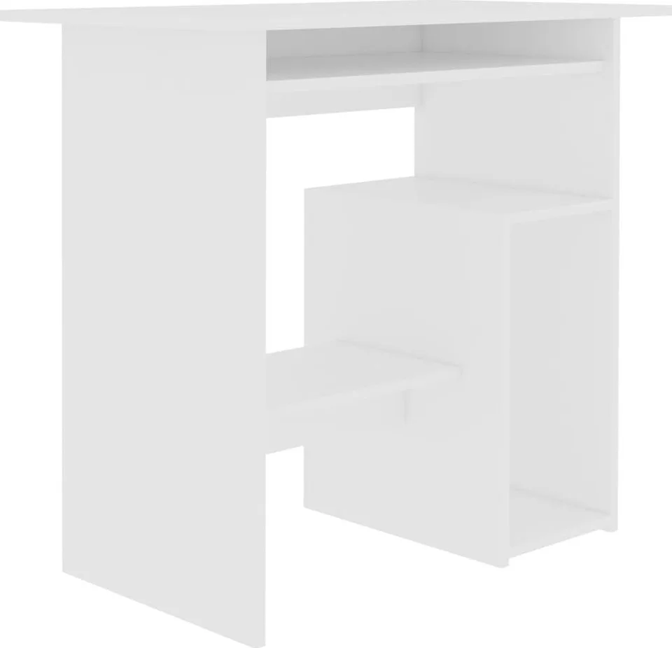 Biurko vidaXL 801364 Białe 80 cm x 45 cm