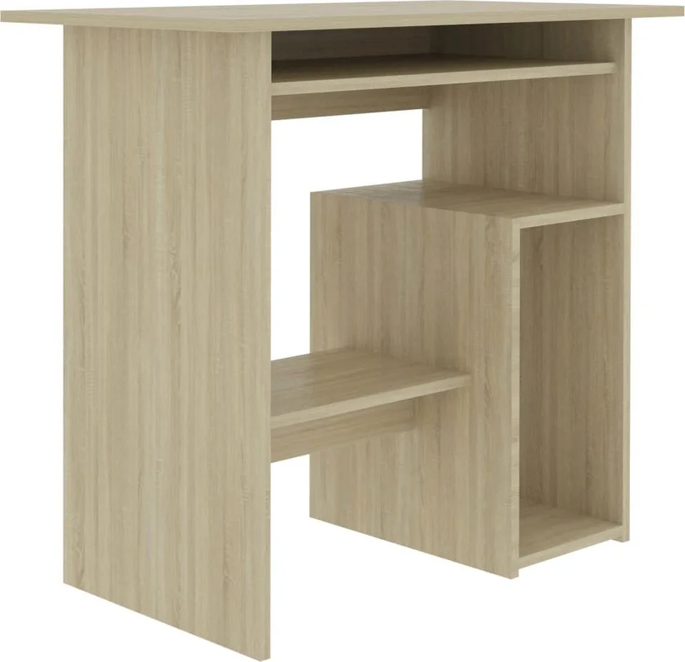 Biurko vidaXL 801367 Jasnobrązowe 80 cm x 45 cm