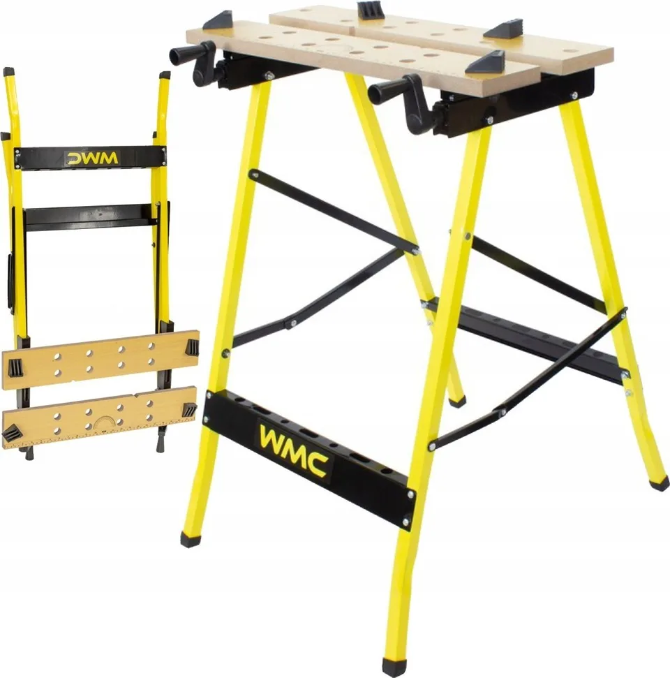 Biurko Sourcing METAL WORKTABLE WITH WORKTOP 950x560x165mm /WMC