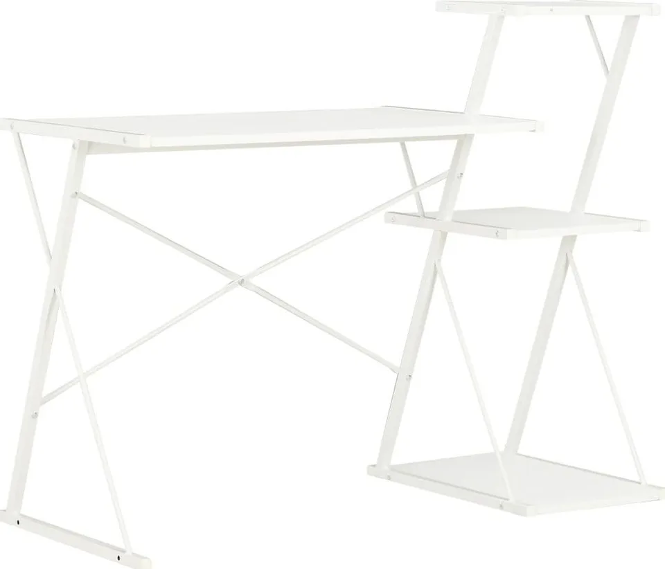 Biurko vidaXL 20287 Białe 116 cm x 50 cm
