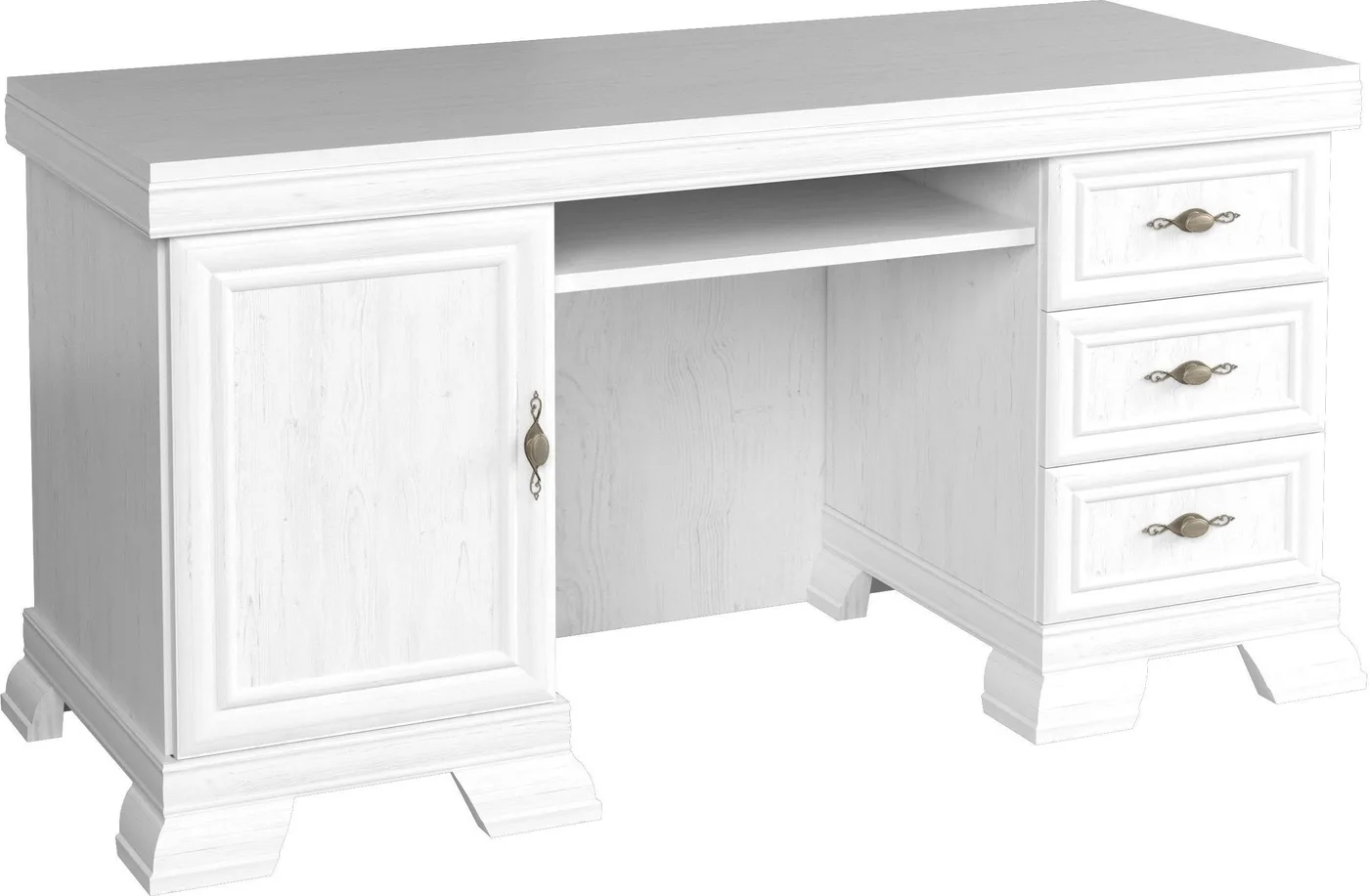 Biurko Gała Meble Kora KB Białe 149 cm x 61 cm